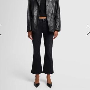 7 For All Mankind Women’s Bootcut Flare Size 31 Daisy Ankle Boot Jeans in Nights